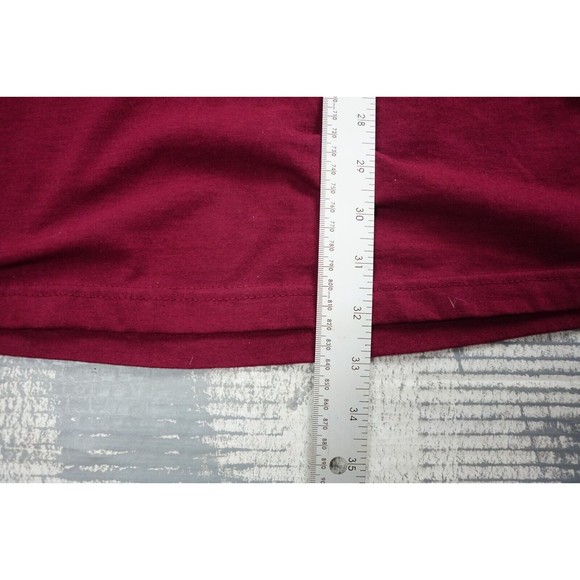 Phat Dog Shirt mens XXXL red 23 basketball the king print metalic short sleeve - Picture 5 of 11